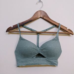Victoria's Secret lace mint bralette 32B